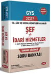 Data Yayınları T.C. Aile ve Sosyal Hizmet Bakanlığı GYS Şef ve İdari Hizmetler Tamamı Çözümlü Soru Bankası