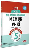 Data Yayınları T.C. Sağlık Bakanlığı Memur VHKİ 5 Deneme