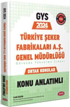 Data Yayınları Türkiye Şeker Fabrikaları A.Ş. Müdürlüğü GYS Ortak Konular Konu Anlatımlı