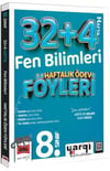 Ders Arkadaşım 8. Sınıf Fen Bilimleri 32+4 Haftalık Ödev Föyleri