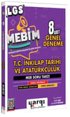 Ders Arkadaşım 8. Sınıf LGS MEBİM T.C. İnkılap Tarihi ve Atatürkçülük 8 Adet Genel Deneme