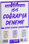 Ders Ortamı TYT Coğrafya 15 x 5 Deneme
