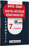 Dijital Hoca KPSS ÖABT Sosyal Bilgiler Öğretmenliği Lokomotif Serisi QR Çözümlü 7 li Deneme