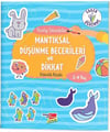 Dikkat Atölyesi Yayınları Mantıksal Düşünme Becerileri ve Dikkat Yaz-Sil Evde Etkinlik Kitabı 2-4 Yaş