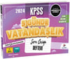 Dizgi Kitap 2024 KPSS Lisans Önlisans Ortaöğretim Vatandaşlık 5 Günde Soru Cevap Defteri