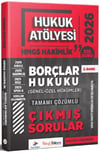 Dizgi Kitap 2026 Hukuk Atölyesi HMGS Hakimlik Borçlar Hukuku Genel Özel Hükümler Çıkmış Sorular