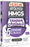 Dizgi Kitap 2026 Hukuk Atölyesi HMGS Hukuk Mesleklerine Giriş Sınavı Tamamı Çözümlü 5 Deneme Sınavı