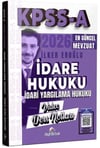 Dizgi Kitap 2026 KPSS A Grubu İdare Hukuku, İdari Yargılama Hukuku Video Ders Notları
