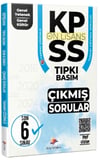 Dizgi Kitap 2026 KPSS Ön Lisans Genel Yetenek Genel Kültür Fasiküller Halinde Son 6 Yıl Tıpkı Basım Çıkmış Sorular