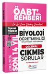 Dizgi Kitap 2027 MEB AGS ÖABT Biyoloji Öğretmenliği Son 14 Yıl Orijinal Video Çözümlü Çıkmış Sorular