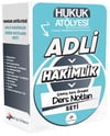 Dizgi Kitap Hukuk Atölyesi Adli Hakimlik Çıkmış Soru Örnekli Ders Notları Seti