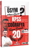 Dizgi Kitap KPSS Coğrafya ÖSYM Böyle Sorar 20 Deneme