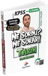 Dizgi Kitap KPSS Tarih Ne Sordu Ne Sorar Soru Bankası