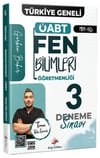 Dizgi Kitap MEB AGS ÖABT Fen Bilimleri Öğretmenliği Tamamı Video Çözümlü Türkiye Geneli 3 Deneme Sınavı