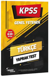 Doktrin Yayınları KPSS Türkçe Yaprak Test