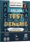 Edebiyat Sokağı 5. Sınıf Anlam Maarif Model Test ve Deneme