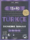 Edebiyat Sokağı TYT Türkçe 15 x 40 Deneme Sınavı