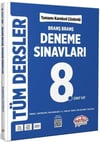 Editör Yayınları 8. Sınıf Tüm Dersler Ünite Ünite Deneme Sınavları