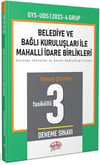 Editör Yayınları GYS UDS Belediye ve Bağlı Kuruluşları ile Mahalli İdare Birlikleri 4. Grup Fasikül 3 Deneme