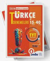 Edu Yayınları TYT Türkçe 15 x 40 Branş Denemeleri