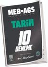 EVP Akademi 2025 MEB AGS Tarih 10 Deneme