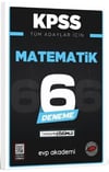 EVP Akademi KPSS Tüm Adaylar İçin Matematik 6 Deneme