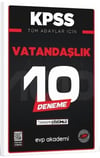 EVP Akademi KPSS Tüm Adaylar İçin Vatandaşlık 10 Deneme