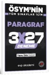 EVP Akademi ÖSYM nin Tüm Sınavlar İçin 3x27 Paragraf Deneme