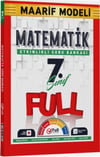Full Matematik 7. Sınıf Matematik Maarif Model Soru Bankası