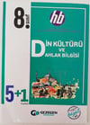 Gezegen Yayınları 8. Sınıf Din Kültürü ve Ahlak Bilgisi 5 + 1 Fasikül