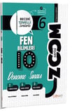 Günay Yayınları 6. Sınıf Fen Bilimleri Zoom Serisi 10 Deneme