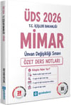 GYSAkademi 2026 T.C. İçişleri Bakanlığı ÜDS Mimar Özet Ders Notları