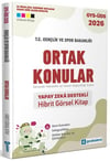 GYSAkademi Yayınları T.C. Gençlik ve Spor Bakanlığı Ortak Konular Yapay Zeka Destekli Hibrit Kitap