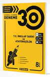 Hız Yayınları 8. Sınıf T. C. İnkılap Tarihi ve Atatürkçülük 30 Deneme