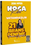 Hoca Kafası 2026 KPSS Vatandaşlık 21 Deneme