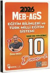 Hoca Kafası 2026 MEB AGS Eğitim Bilimleri ve Türk Milli Eğitim Sistemi 10 Deneme
