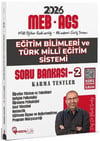Hoca Kafası 2026 MEB AGS Eğitim Bilimleri ve Türk Millî Eğitim Sistemi Karma Testler Soru Bankası 2