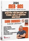 Hoca Kafası 2026 MEB AGS Eğitim Bilimleri ve Türk Milli Eğitim Sistemi Soru Bankası-2