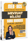 Hoca Kafası 2026 MEB AGS Mevzuat Bilgisi Soru Bankası