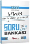 Hoca Kafası KPSS Eğitim Bilimleri Öğretim Yöntem ve Teknikleri Atayan Soru Bankası