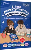 Hocam Anlatır 8. Sınıf Konu Anlatımlı Yazılı Soruları Tamamı Video Çözümlü-Hediye Planlama Kitapçığı