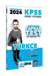 Hocawebde Yayınları 2024 KPSS Genel Yetenek Türkçe Çek Kopart Yaprak Test
