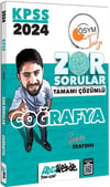 HocaWebde Yayınları 2024 KPSS GK Coğrafya  Tamamı Çözümlü Zor Sorular