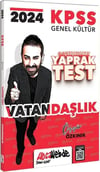 HocaWebde Yayınları 2024 KPSS Vatandaşlık Yaprak Test Çek Kopart