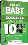 İndeks Akademi ÖABT MEB AGS Coğrafya Öğretmenliği 10 DenemeX Çözümlü