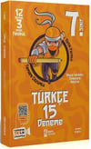 İsem Yayınları 7. Sınıf Türkçe 15 Deneme