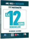 KR Akademi Anıl Hoca İle Matematik TYT Matematik İlk 12 Konu Soru Denemeleri