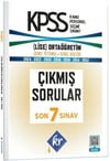 KR Akademi KPSS Lise Ortaöğretim Çıkmış Sorular Son 7 Sınav