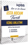 Künçe Yayınları KPSS Tarih Lisans ve Ön Lisans Usta Hocam Konu Anlatımlı