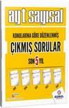 Kurul Yayıncılık AYT Sayısal Konularına Göre Düzenlenmiş Son 5 Yıl Çıkmış Sorular